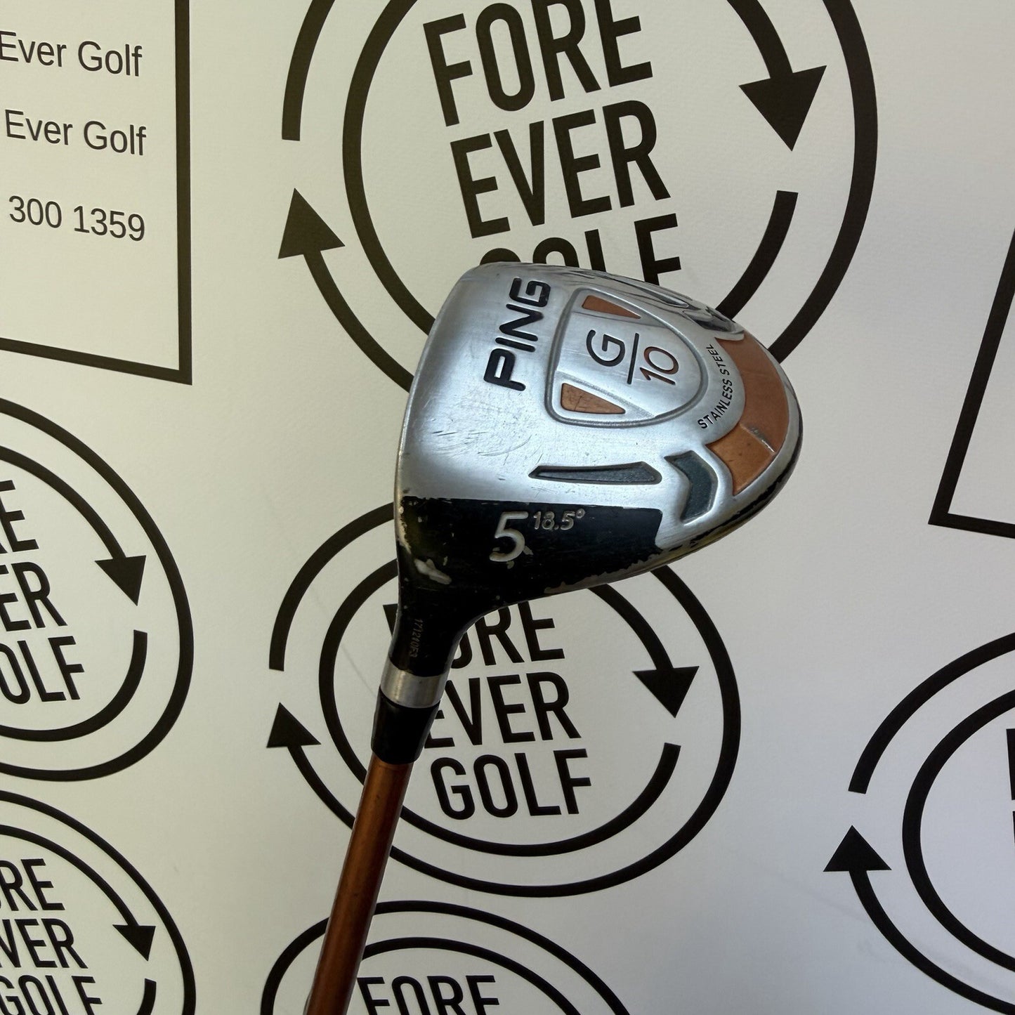 PING G10 3 WOOD / 15.5 Degree / Mens LH / Regular Flex / OK USED