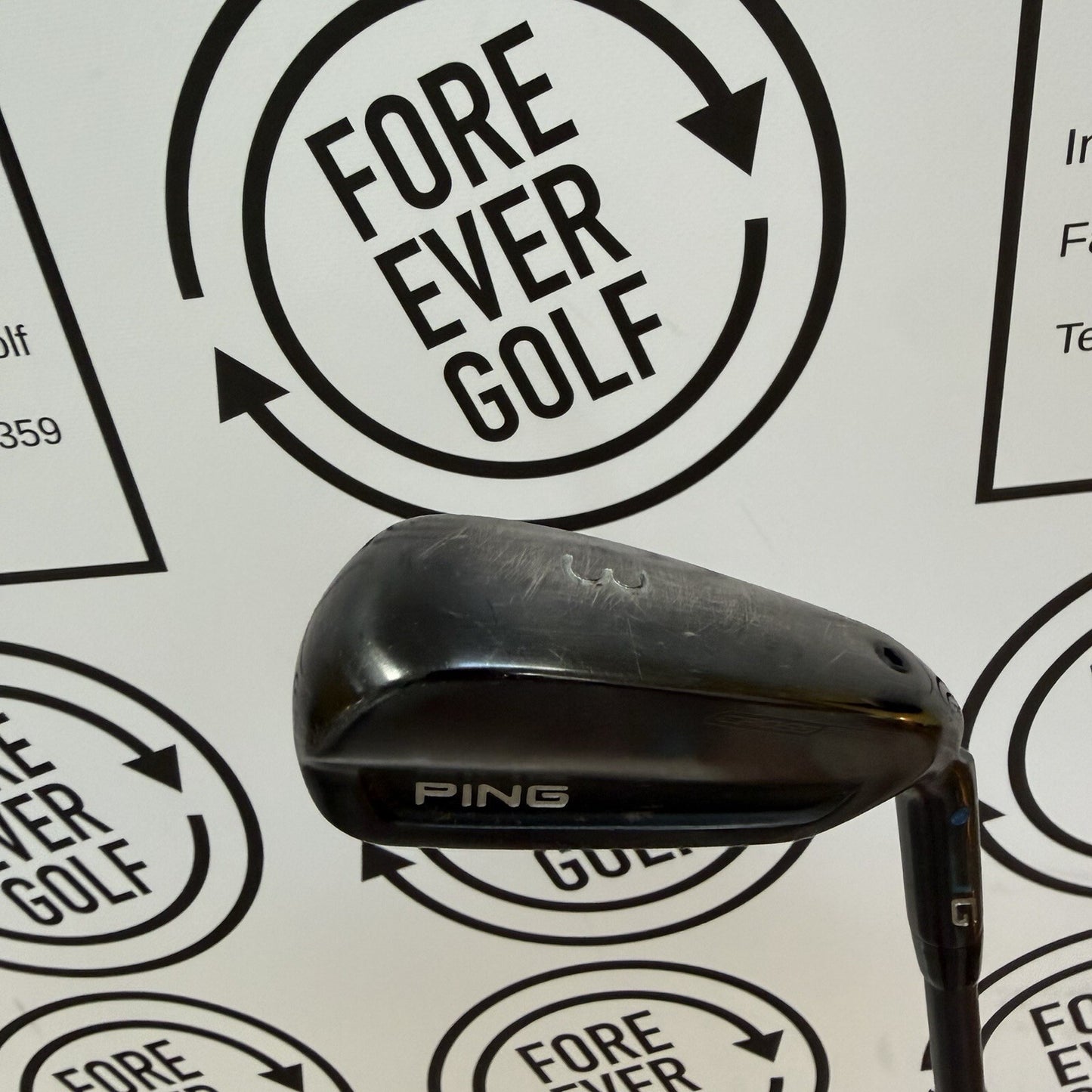PING G SERIES 3 IRON CROSSOVER / RH / Blue Dot / 70g Stiff Flex / GOOD USED