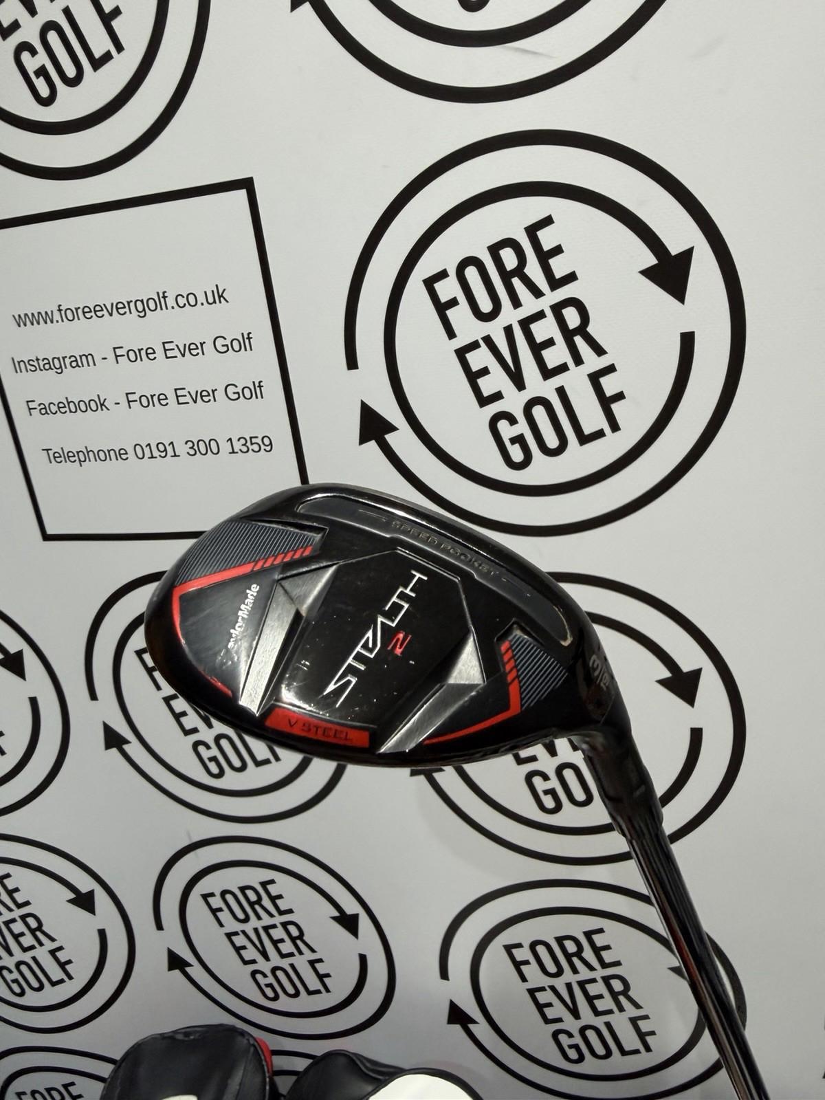 TAYLORMADE STEALTH 2 3 HYBRID / 19 Deg / RH / 70g Stiff Flex / V.GOOD USED
