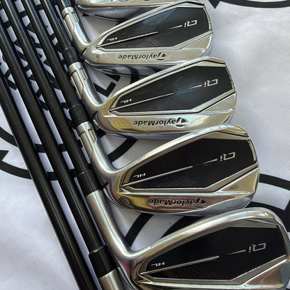 TAYLORMADE Qi IRONS / 5 - AW / Mens RH / 60g Senior Flex / V.GOOD USED
