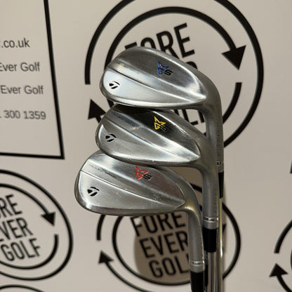 TAYLORMADE MG5 MILLED GRIND 5 WEDGES / 50,54,58 / RH / Reg Flex / V.GOOD