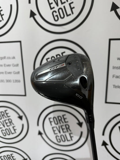 TITLEIST GT3 DRIVER / 10 Degree / RH / 60g Stiff Flex / GOOD USED