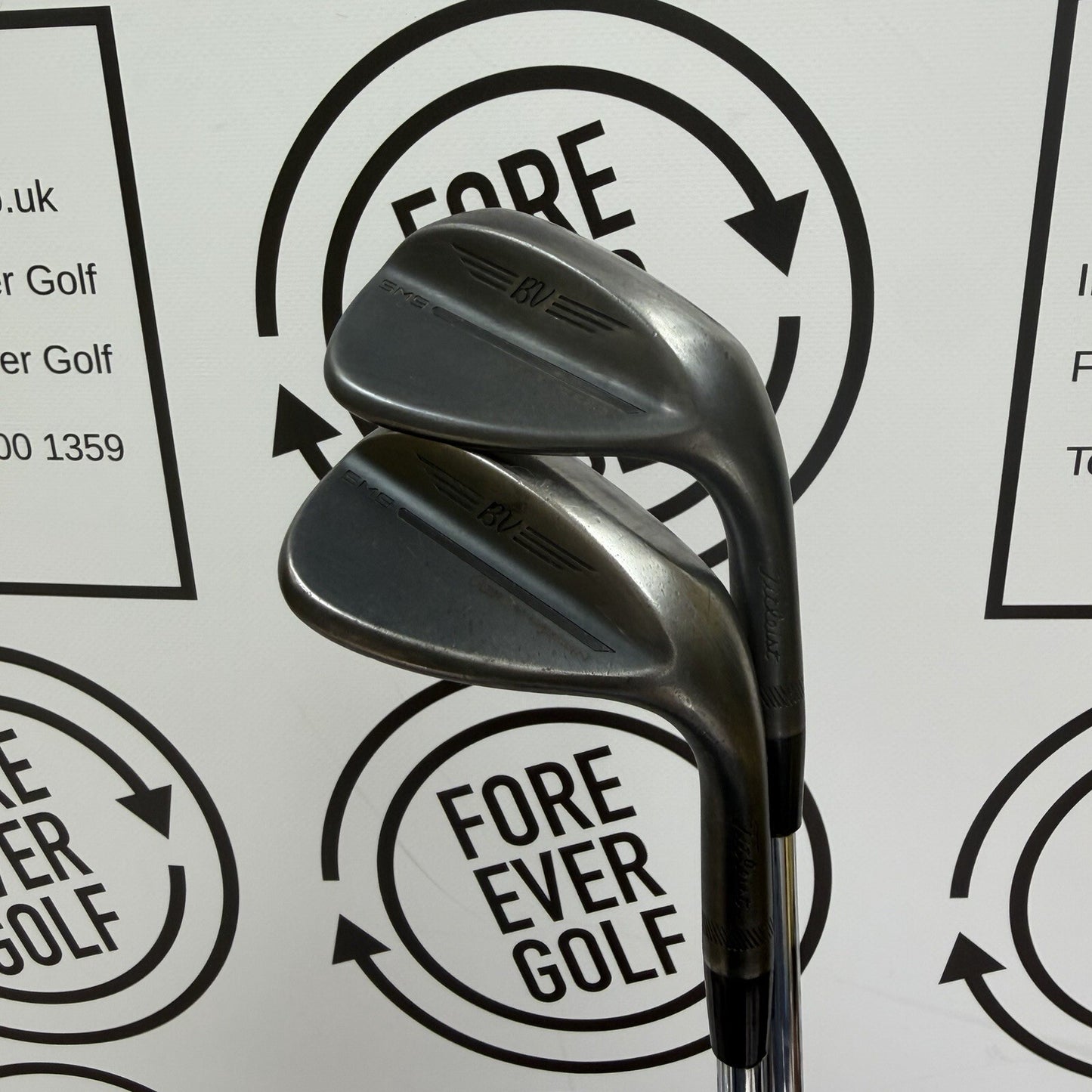 TITLEIST VOKEY SM9 WEDGE SET / 54 & 58 Deg / RH / Wedge Flex / GOOD USED