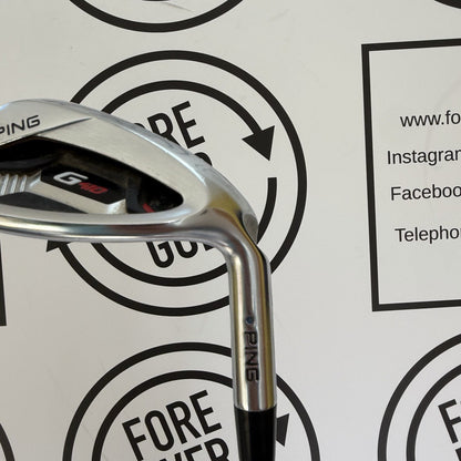 PING G410 SAND WEDGE / Blue Dot / Mens RH / 98g Reg Flex / GOOD USED