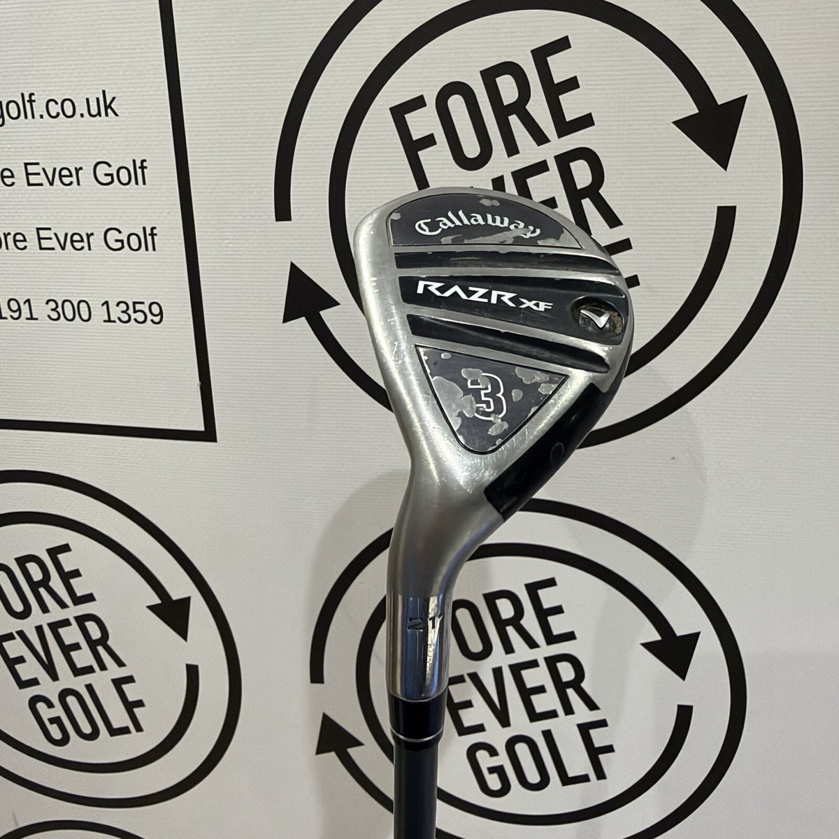 CALLAWAY RAZR XF 3 HYBRID / 21 Deg / Mens RH / A Flex / OK USED