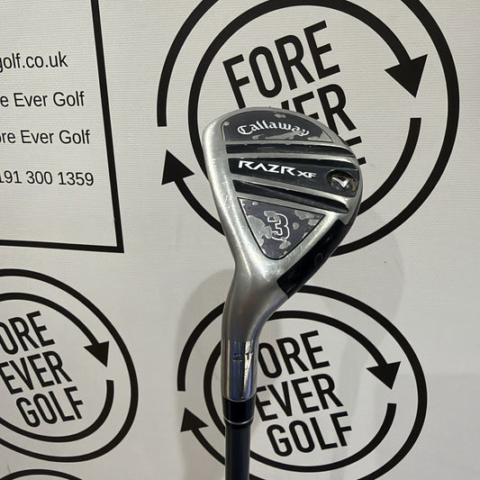 CALLAWAY RAZR XF 3 HYBRID / 21 Deg / Mens RH / A Flex / OK USED