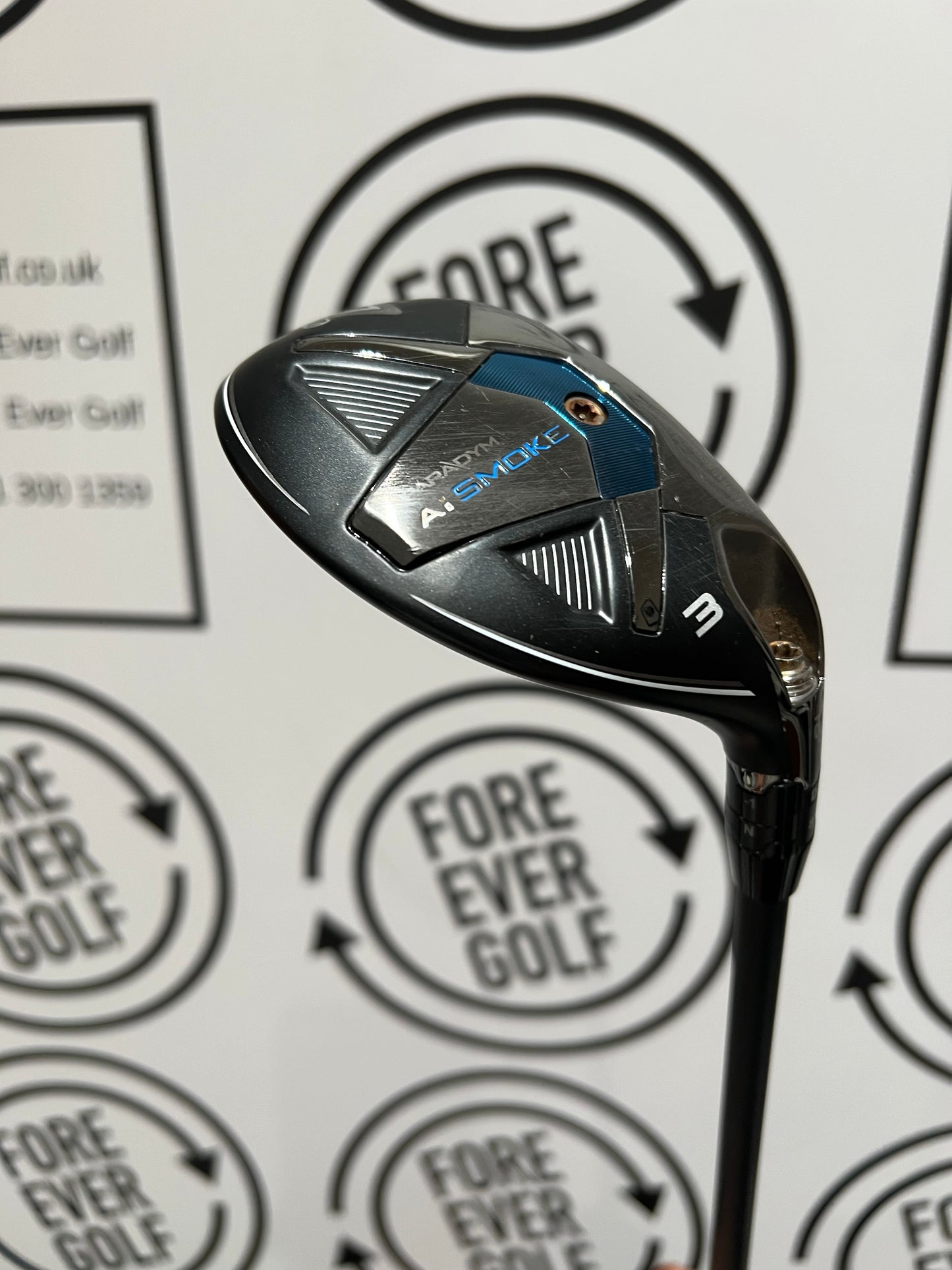CALLAWAY Ai SMOKE MAX 3 HYBRID / 18 Deg / Mens RH / 60g Reg Flex