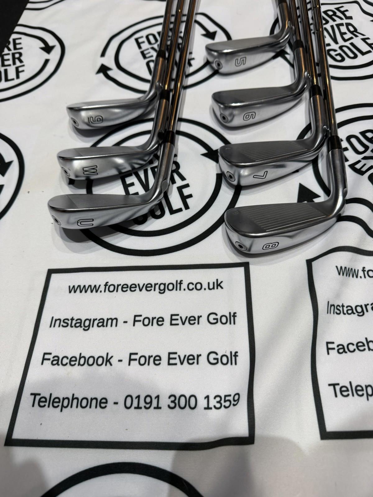 PING G730 IRONS / 5 - UW / Blue Dot / Mens RH / 100g Reg Flex / V.GOOD USED