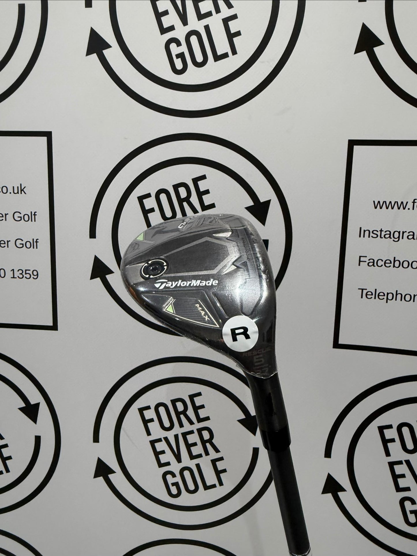 TAYLORMADE Qi35 MAX 5 HYBRID / 27 Degree / RH / 50g Reg Flex