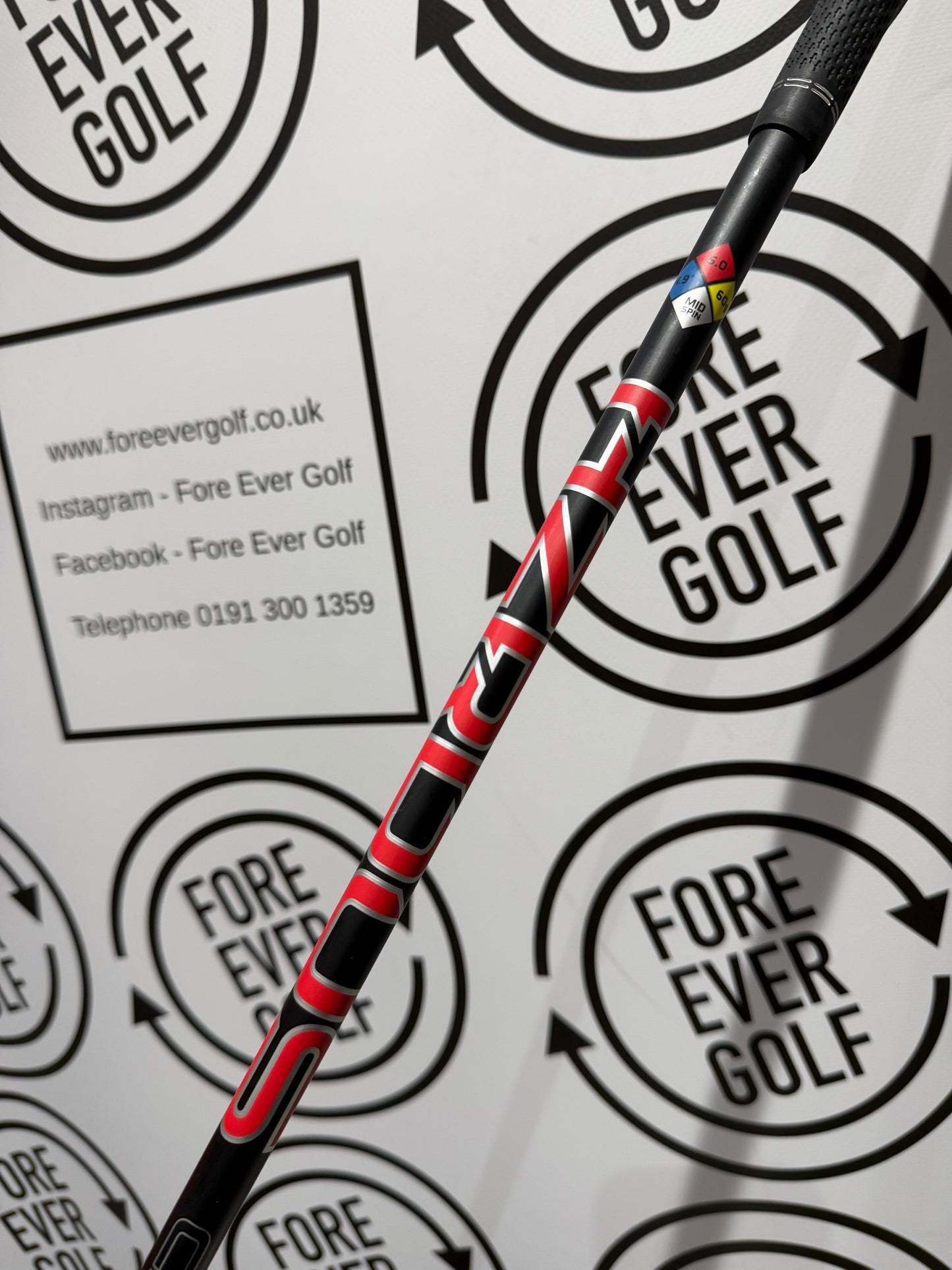 TITLEIST 3 WOOD SHAFT / 60g Soft Regular Flex / HZRDUS / 42.25” / V.GOOD USED