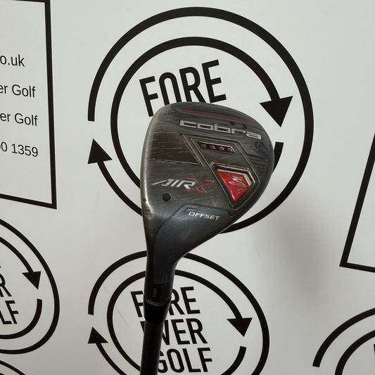 COBRA AIR X OFFSET 6 HYBRID / 28 Deg / Mens LH / 50g Reg Flex / GOOD USED