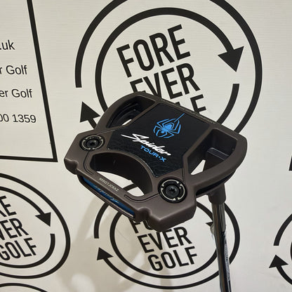 TAYLORMADE SPIDER TOUR X PVD TOURCHED PUTTER (2026) / RH / 35” / MINT