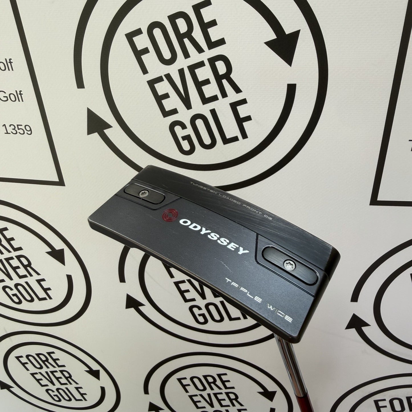 ODYSSEY TRI-HOT DOUBLE WIDE PUTTER / 34” / RH / V.GOOD USED