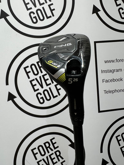 PING G430 5 HYBRID / 26 Deg / Mens RH / 70g Soft Reg Flex