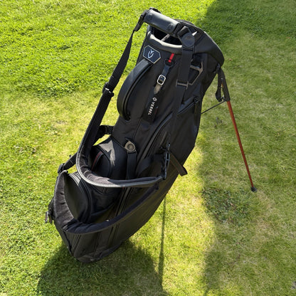 VESSEL PLAYER V DXR GOLF CARRY BAG / 7-Way / Black / V.GOOD USED