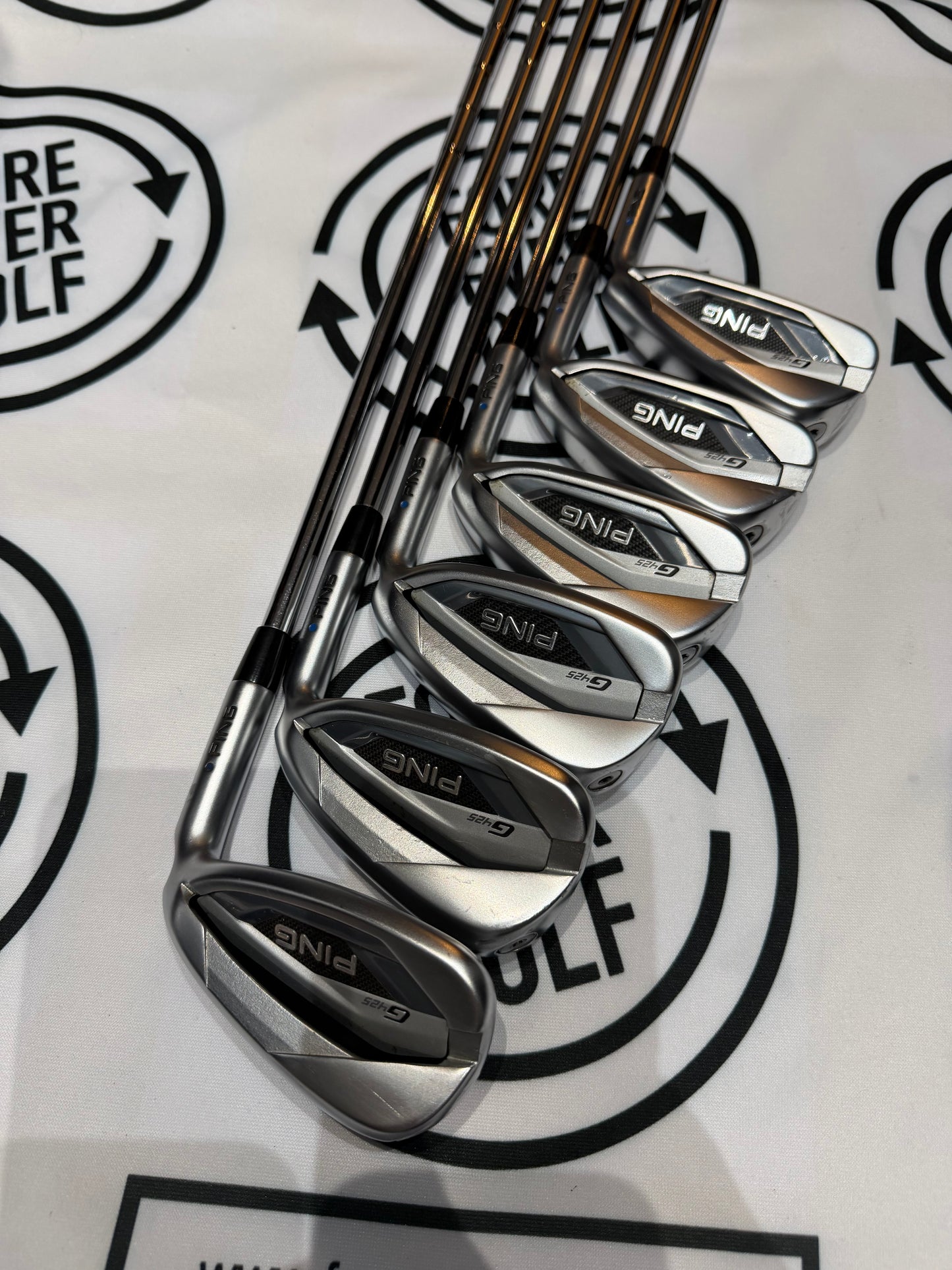 PING G425 IRONS / 5 - PW / Blue Dot / RH 95g Reg Flex