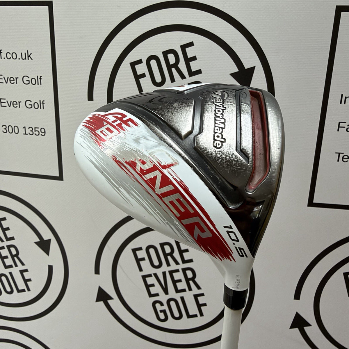 TAYLORMADE AEROBURNER DRIVER / 10.5 Deg / RH / 50g Reg Flex / GOOD USED