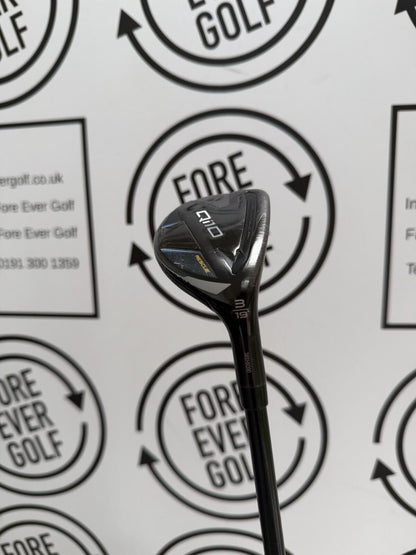 TAYLORMADE Qi10 3 HYBRID / 19 Degree / Mens RH / 60g Stiff Flex / FAIR USED