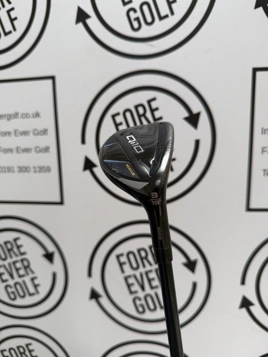 TAYLORMADE Qi10 3 HYBRID / 19 Degree / Mens RH / 60g Stiff Flex / FAIR USED
