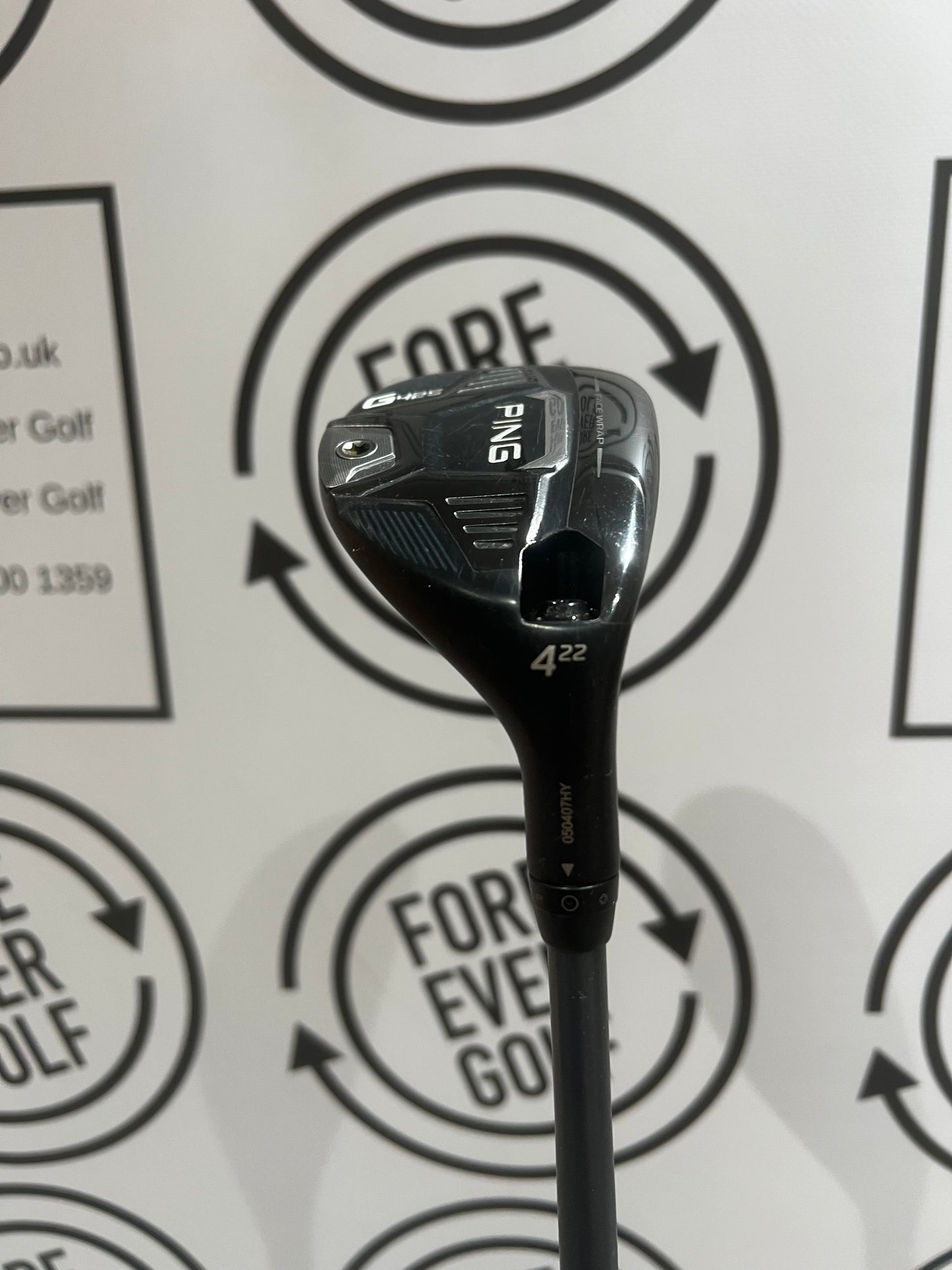 PING G425 4 HYBRID (22 Deg), Mens RH, 70g Reg Flex