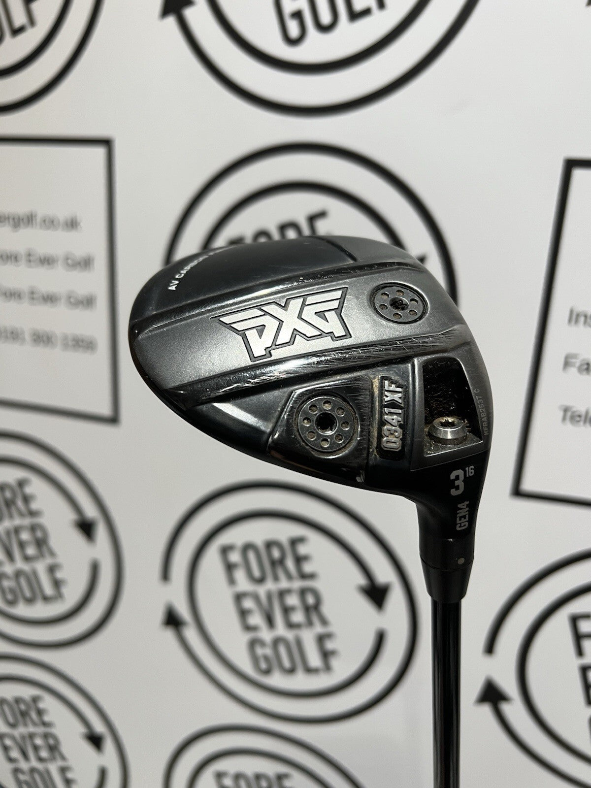 PXG 0341 XF GEN 4 3 WOOD / 16 Deg / Mens RH / 60g Reg Flex / GOOD USED