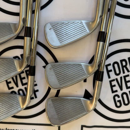 PING G400 IRONS / 5 - PW / Mens RH / Black Dot / 120g Stiff Flex / GOOD USED