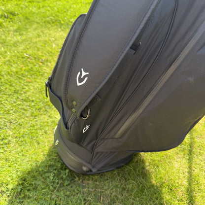VESSEL LUX AIR Stand Golf Bag / Black / 6 Way Divider / MINT USED