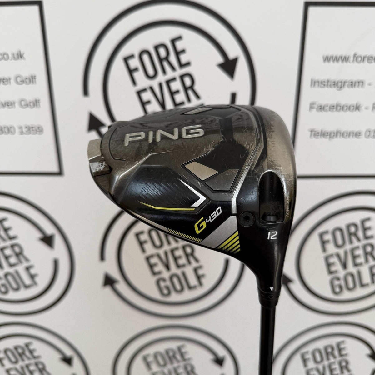 PING G430 MAX DRIVER / 12 Deg / RH / 65g Reg Flex / GOOD USED