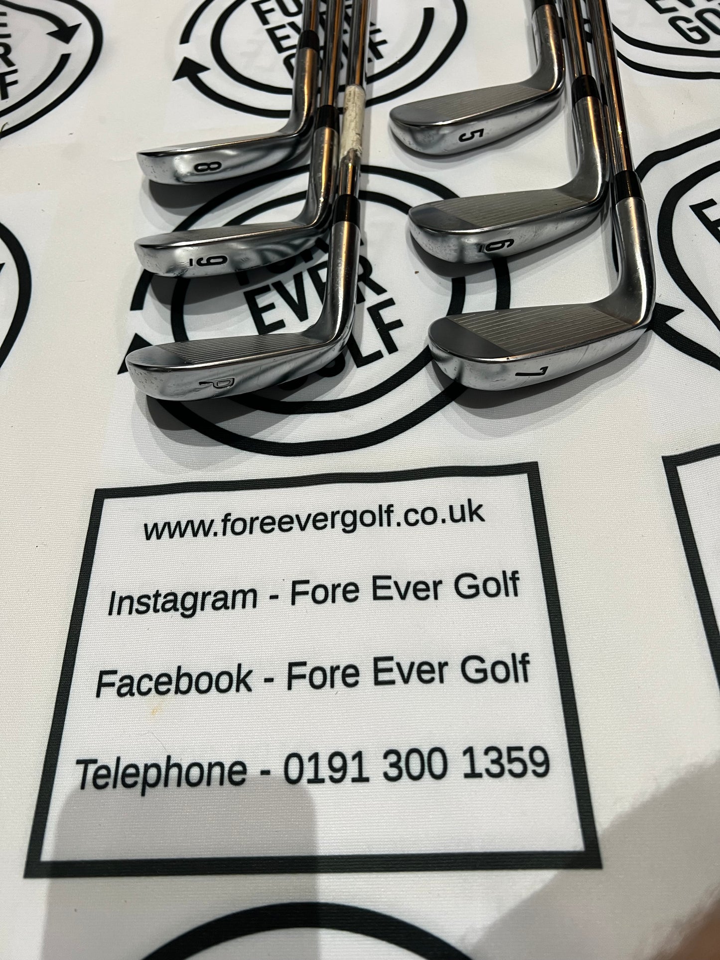 CALAWAY APEX TCB FORGED IRONS / 5 - PW / Mens RH / 120g Stiff Flex