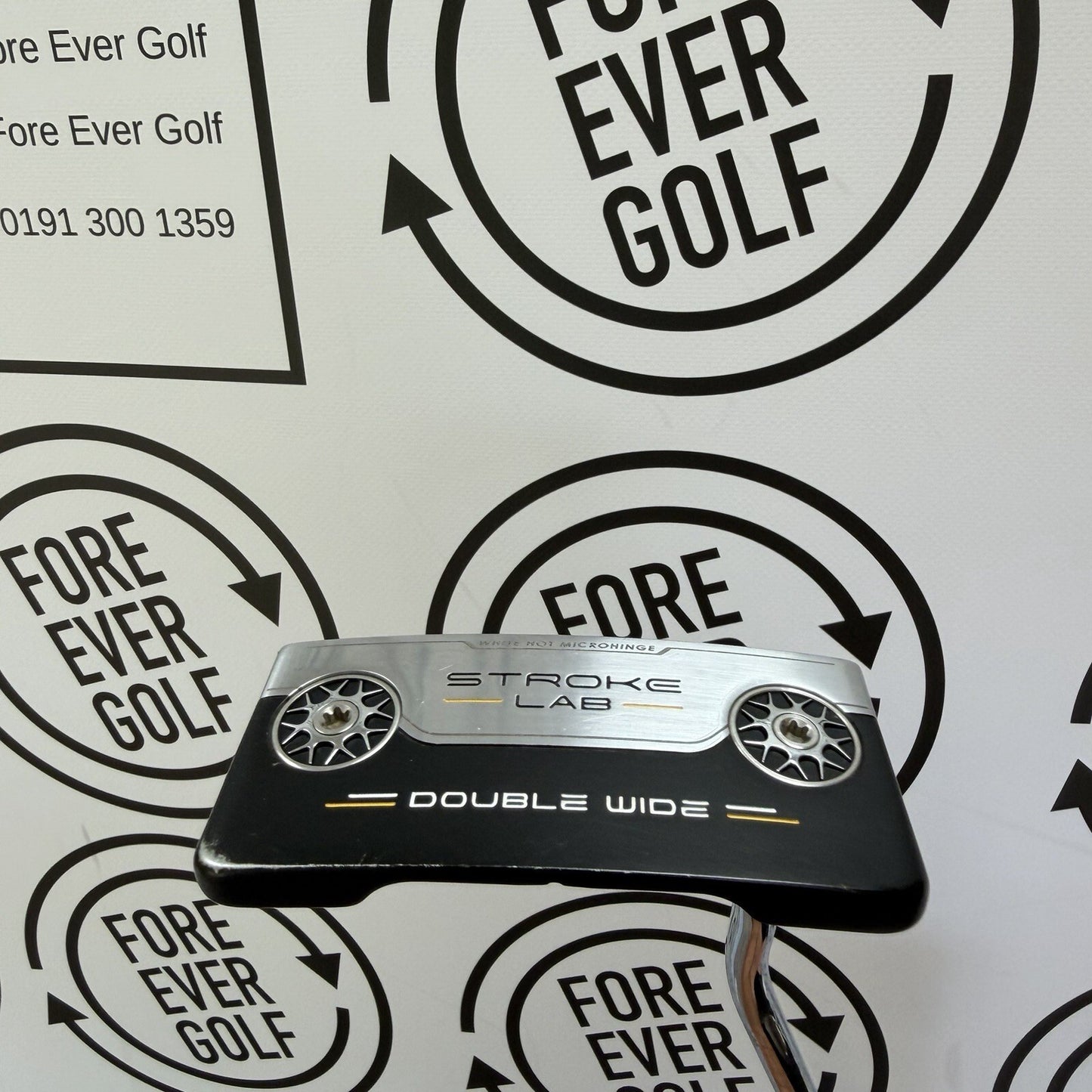 ODYSSEY STROKE LAB DOUBLE WIDE PUTTER / 34” / Mens RH / V.GOOD USED
