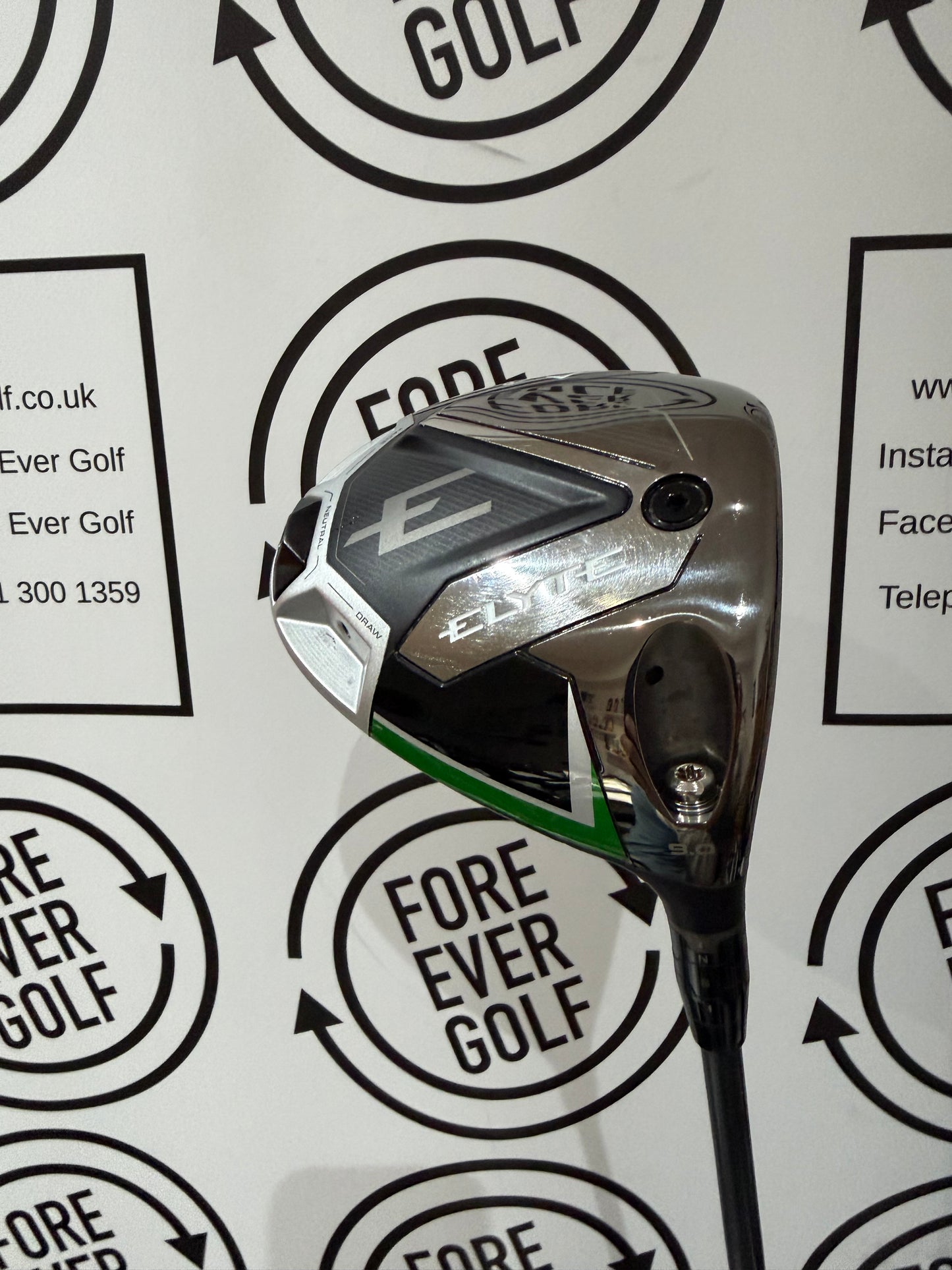 CALLAWAY ELYTE DRIVER / 9 Degree / Mens RH / 50g Stiff Flex