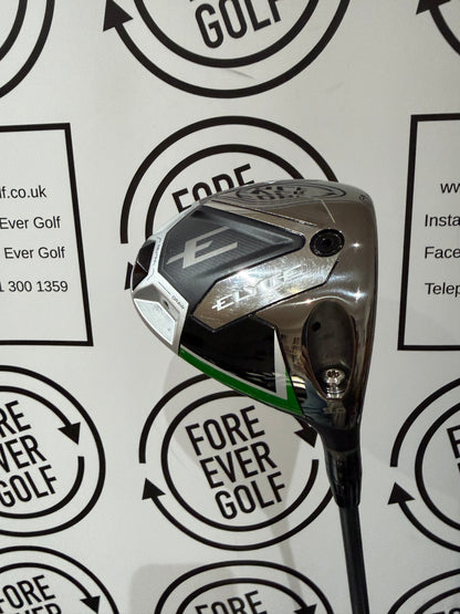 CALLAWAY ELYTE DRIVER / 9 Degree / Mens RH / 50g Stiff Flex