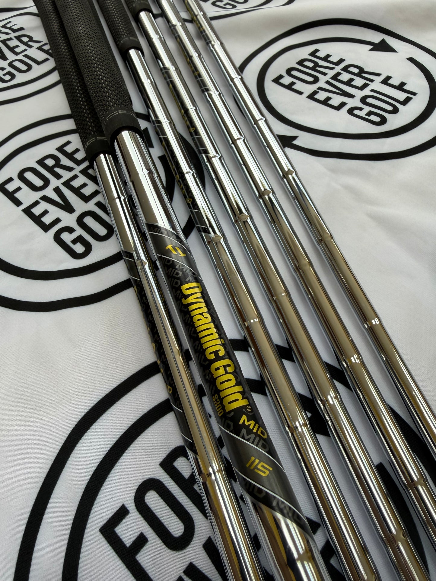 PING i530 IRONS / 5 - UW / Red Dot / 115g Stiff Flex / Mens RH / MINT USED