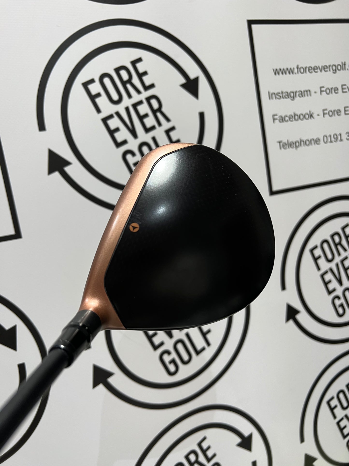 TAYLORMADE BRNR COPPER MINI DRIVER / 11.5 Deg / RH / 75g Stiff Flex