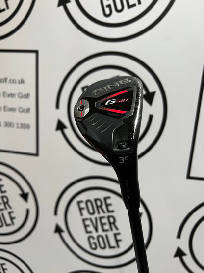 PING G410 3 HYBRID / 19 Deg / Mens RH / 70g Stiff Flex