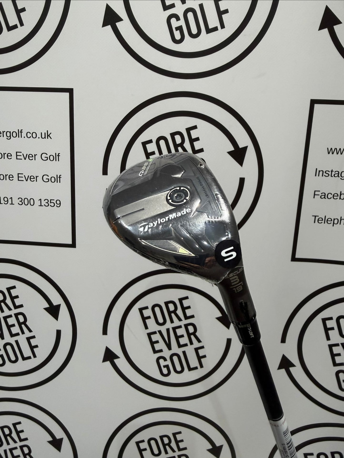 TAYLORMADE Qi35 3 HYBRID / 19 Deg / RH / 70g Stiff Flex