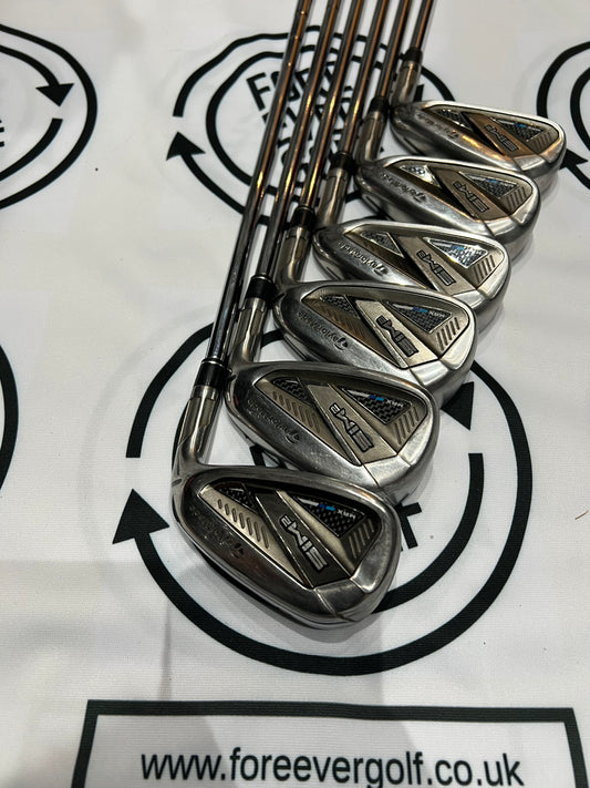 TAYLORMADE SIM2 IRONS / 5 - PW / Mens RH / 95g Reg Flex