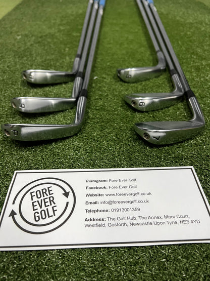 COBRA FORGED TEC (2022) IRONS (5-PW), Mens RH, Stiff Flex