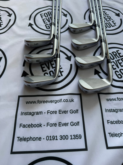 PING i240 IRONS / 5 - UW / Mens RH / White Dot / 100g Reg Flex / MINT USED