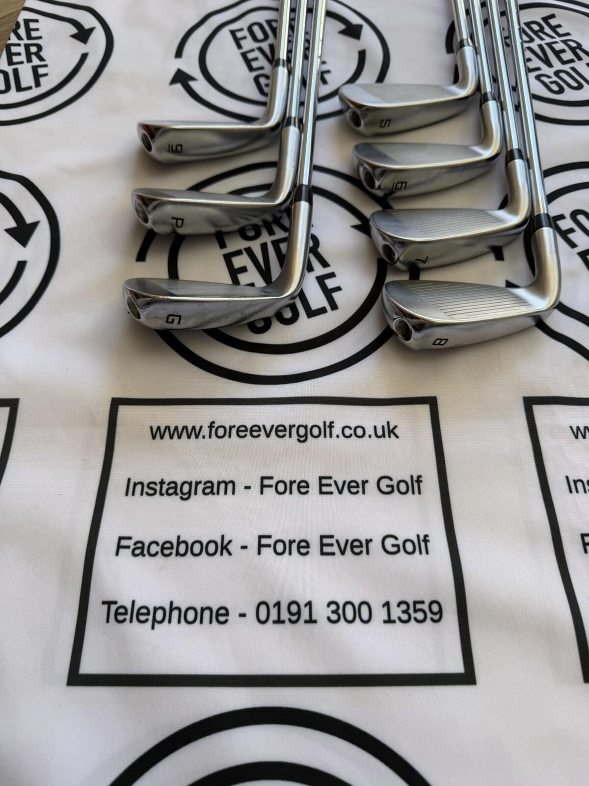 COBRA RADSPEED IRONS / 5 - GW / Mens RH / 100g Reg Flex / GOOD USED