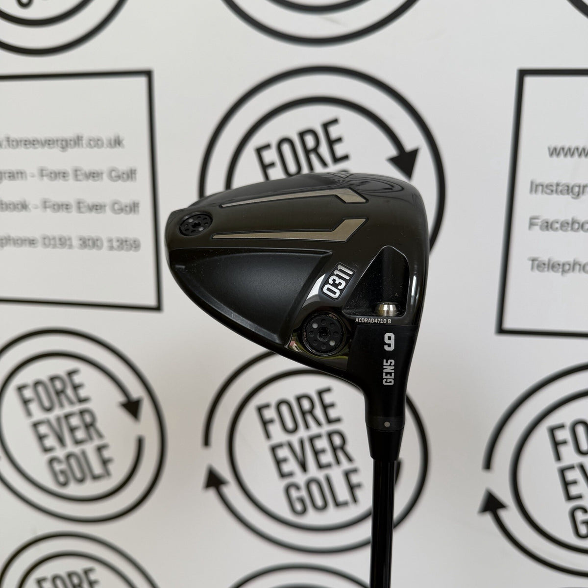 PXG 0311 (GEN5) DRIVER / 9 Deg / Mens RH / 65g X-Flex / V.GOOD USED