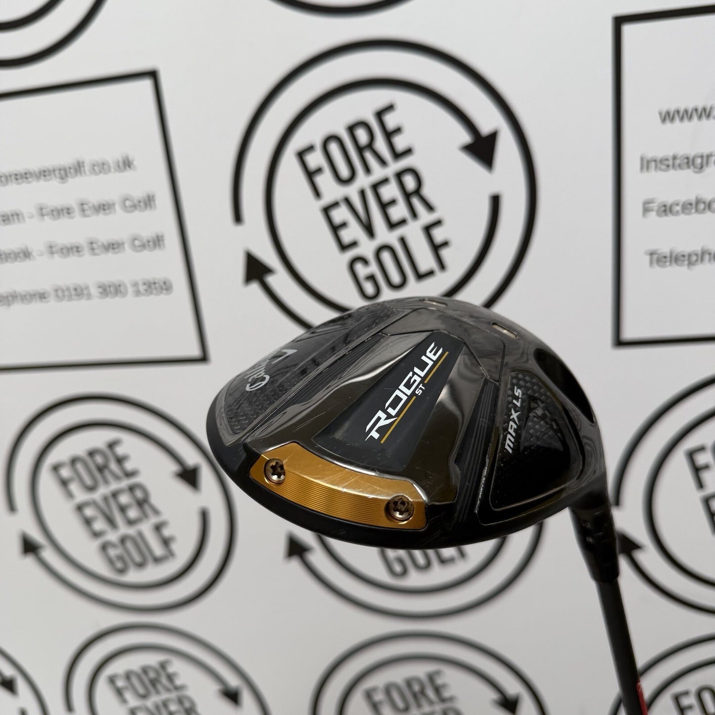 CALLAWAY ROGUE ST MAX LS DRIVER / 10.5 Deg / RH / 60g Stiff Flex / V.GOOD USED