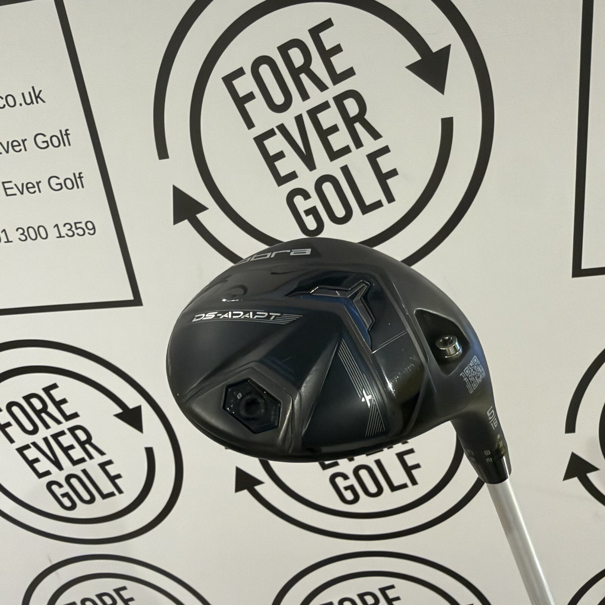 COBRA DS ADAPT X 5 WOOD / 18 Deg / Mens RH / 70g Stiff Flex / V.GOOD USED