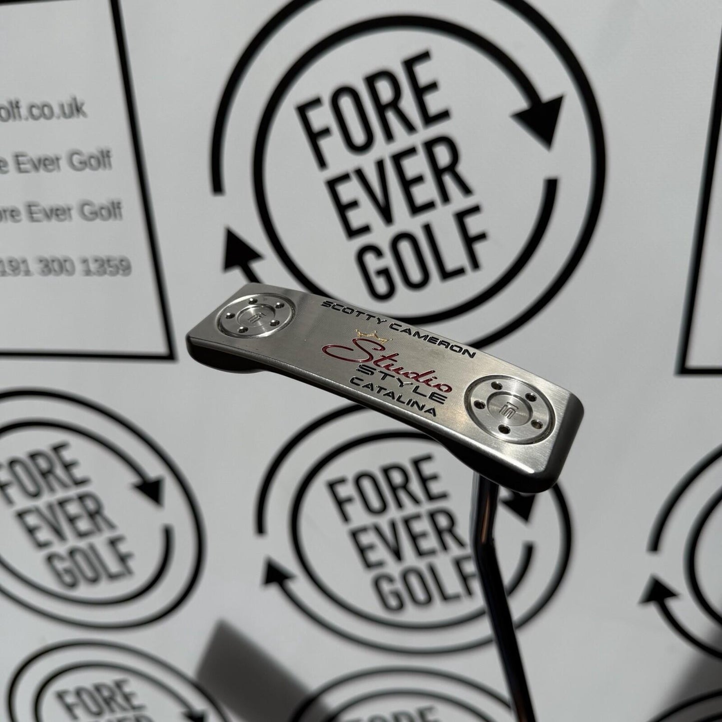 SCOTTY CAMERON STUDIO STYLE CATALINA PUTTER / 34” / Mens RH / V.GOOD USED