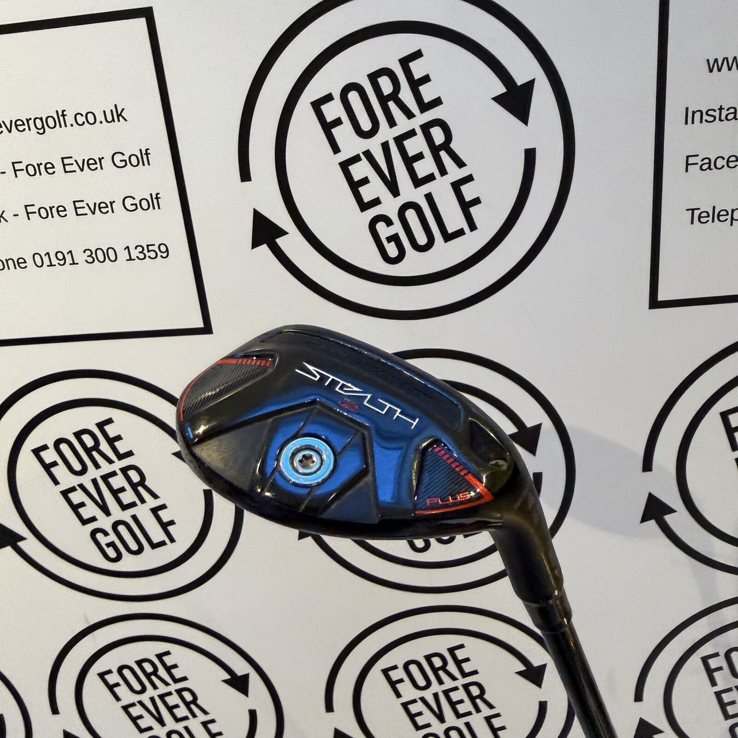 TAYLORMADE STEALTH 2 PLUS+ 4 HYBRID / 22 Deg / RH / 75g Reg Flex / GOOD USED