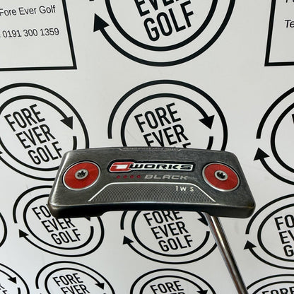 ODYSSEY O-WORKS BLACK 1WS PUTTER / 35” / Mens RH / V.GOOD USED