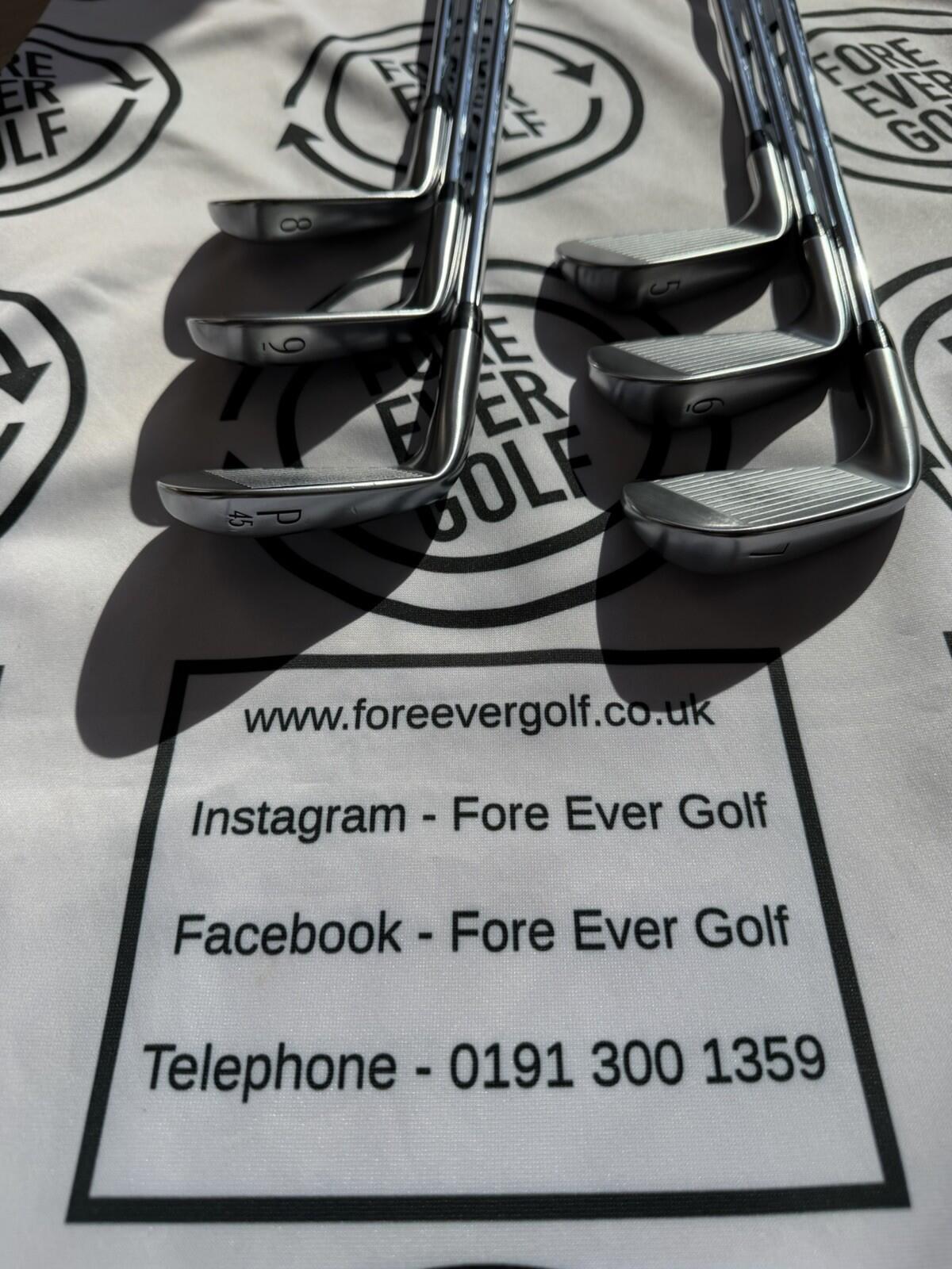 TITLEIST T100/T150 (2025) IRONS / 5 - PW / RH / Project X 6.0 Stiff Flex / VGC