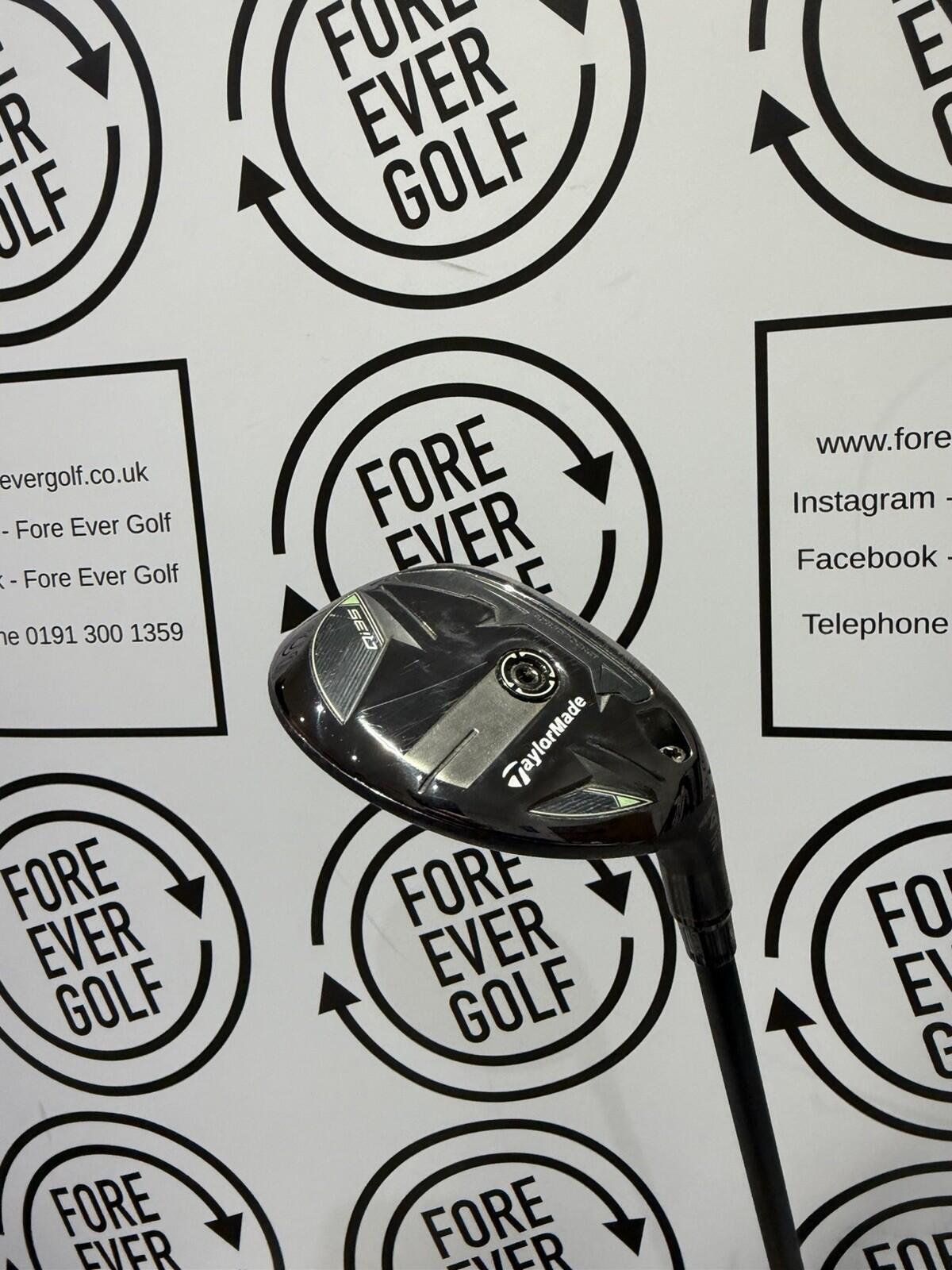 TAYLORMADE Qi35 4 HYBRID / 22 Deg / Mens RH / 70g Stiff Flex / V.GOOD USED