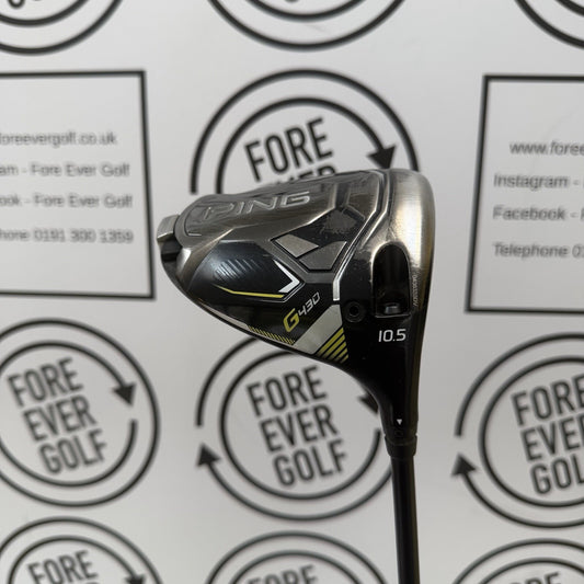 PING G430 MAX DRIVER / 10.5 Degree / Mens RH / 55g Reg Flex / OK USED