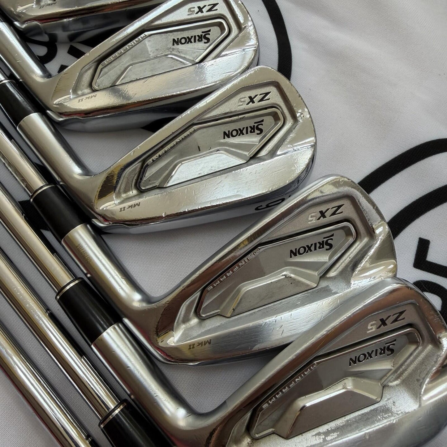 SRIXON ZX5 MKII IRONS / 4 - PW / Mens RH / 105g Reg Flex / GOOD USED